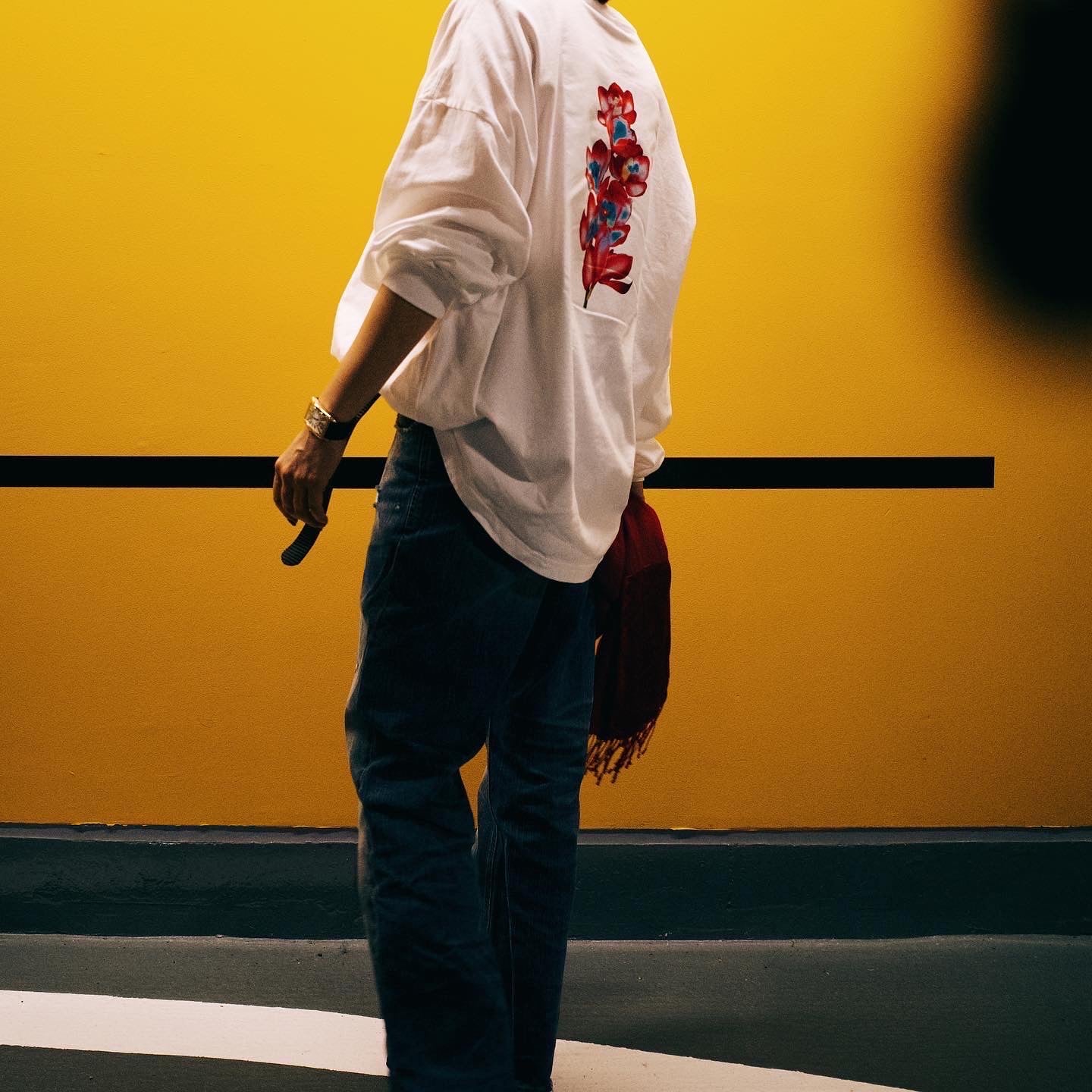 Pink Orchid Long Sleeve Tee(UNISEX)