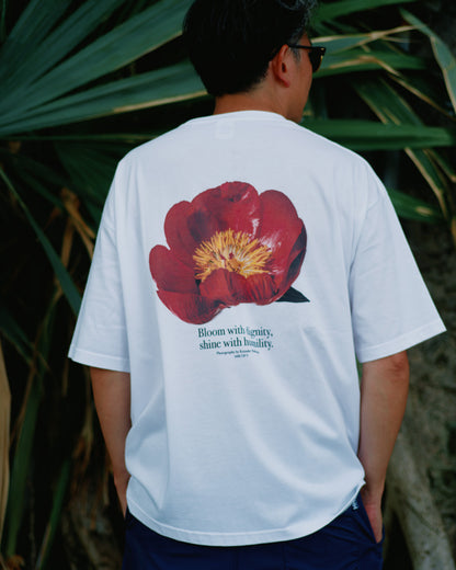 NEW　"Bloom with dignity, shine with humility."